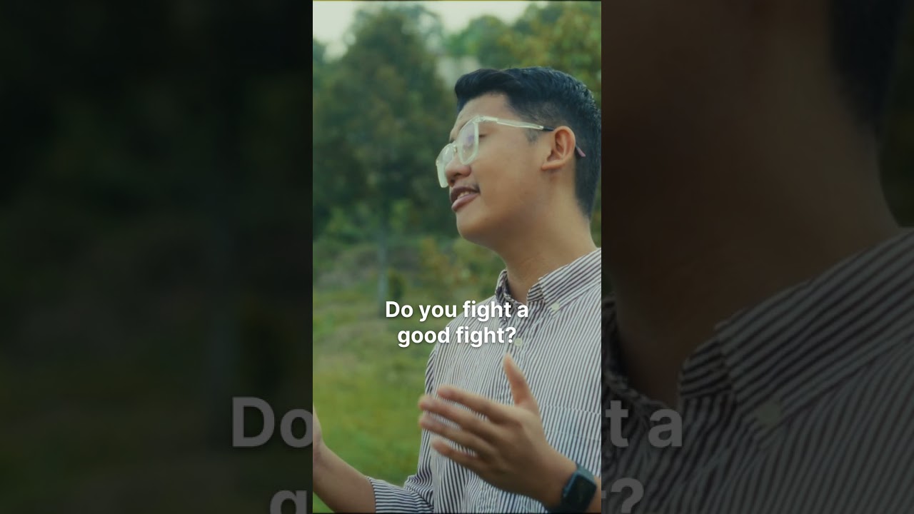 Thumbnail for the Short &ldquo;Are You Ready? (MV Snippet)&rdquo; — a young man singing outdoors among the trees