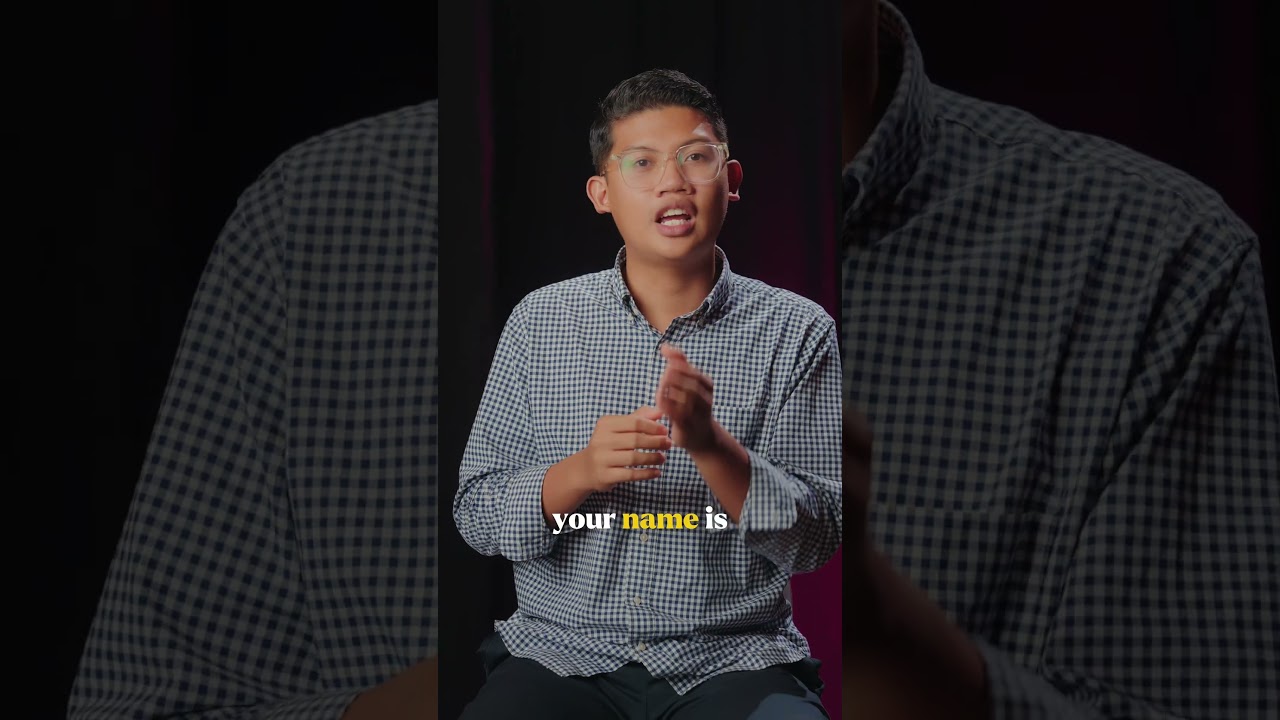Thumbnail for the Short &ldquo;One day, you&rsquo;ll hear His voice, but what will He say?&rdquo; — a young man in a checkered shirt speaking to camera