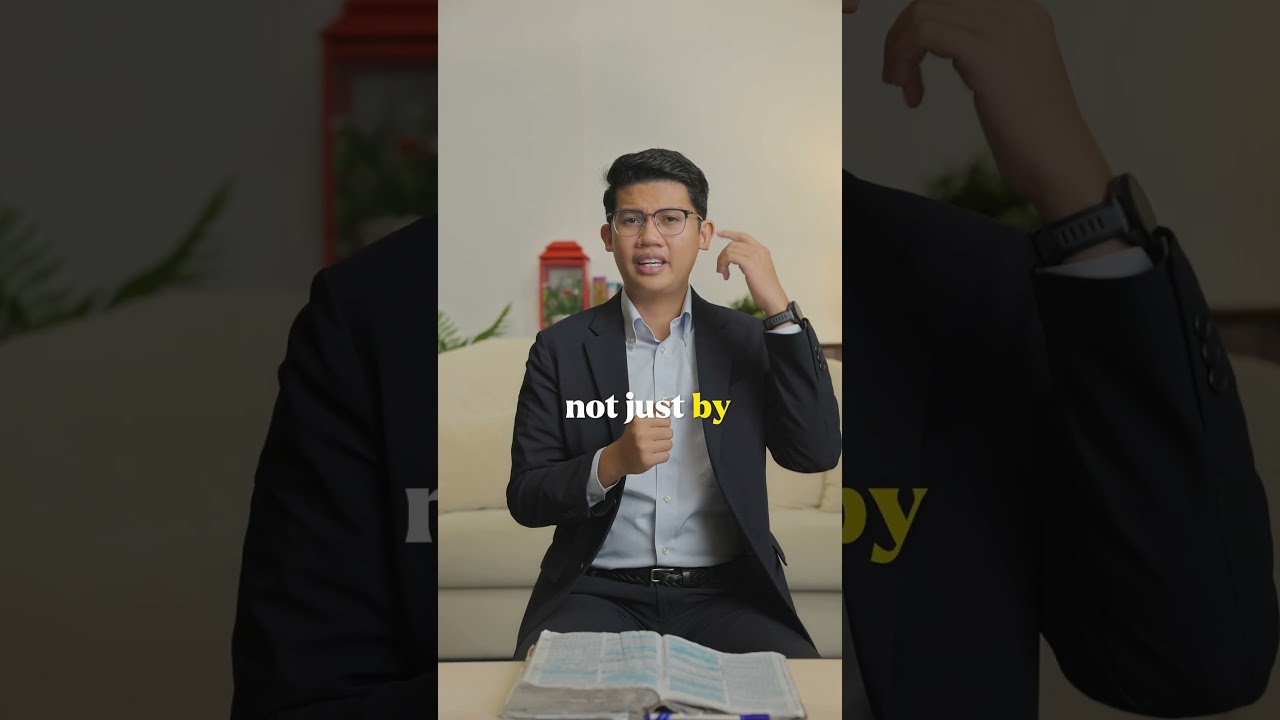 Thumbnail for the Short &ldquo;Are you ready... If He comes today?&rdquo; — a man in a suit speaking to camera, an open Bible on the table before him
