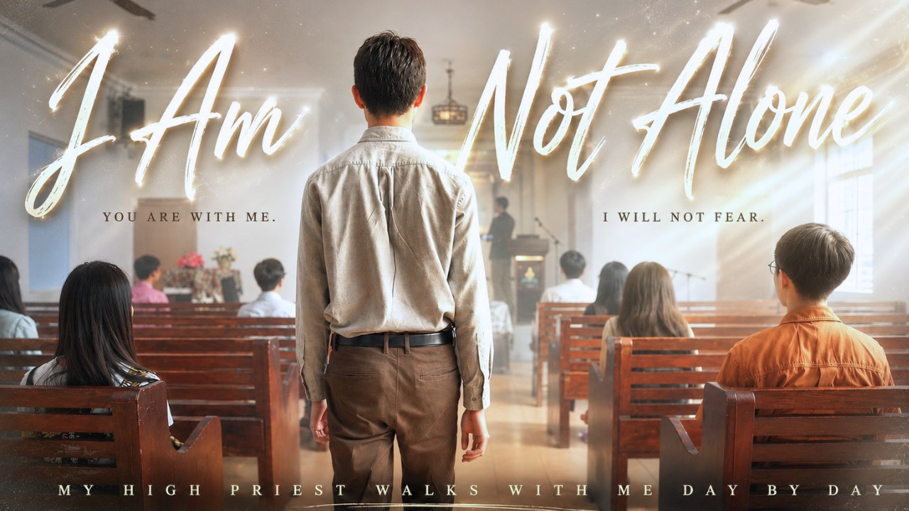 Artwork for “I Am Not Alone”, from the Original Doctrinal Songs project