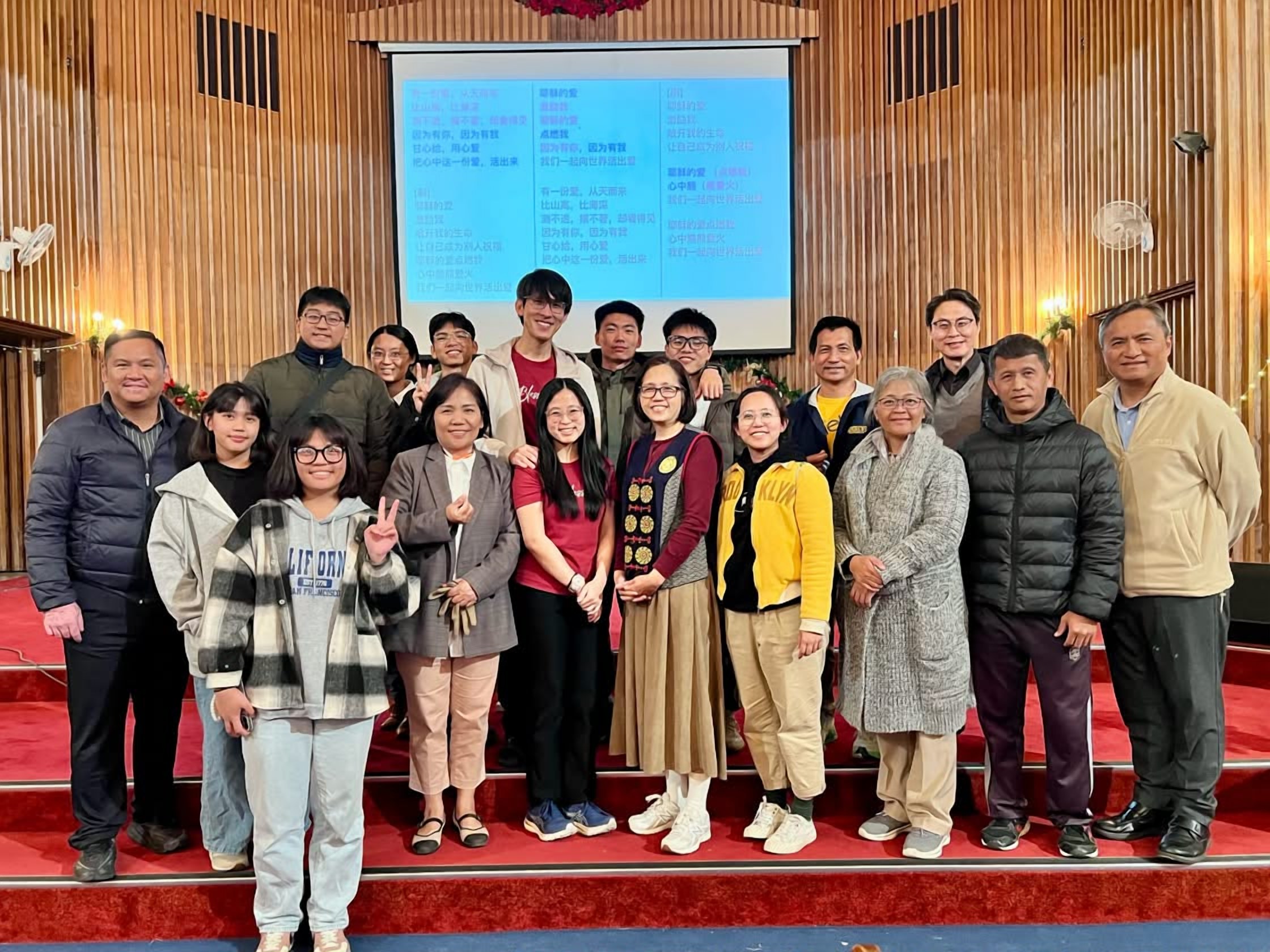The Taiwan media workshop group, December 2025