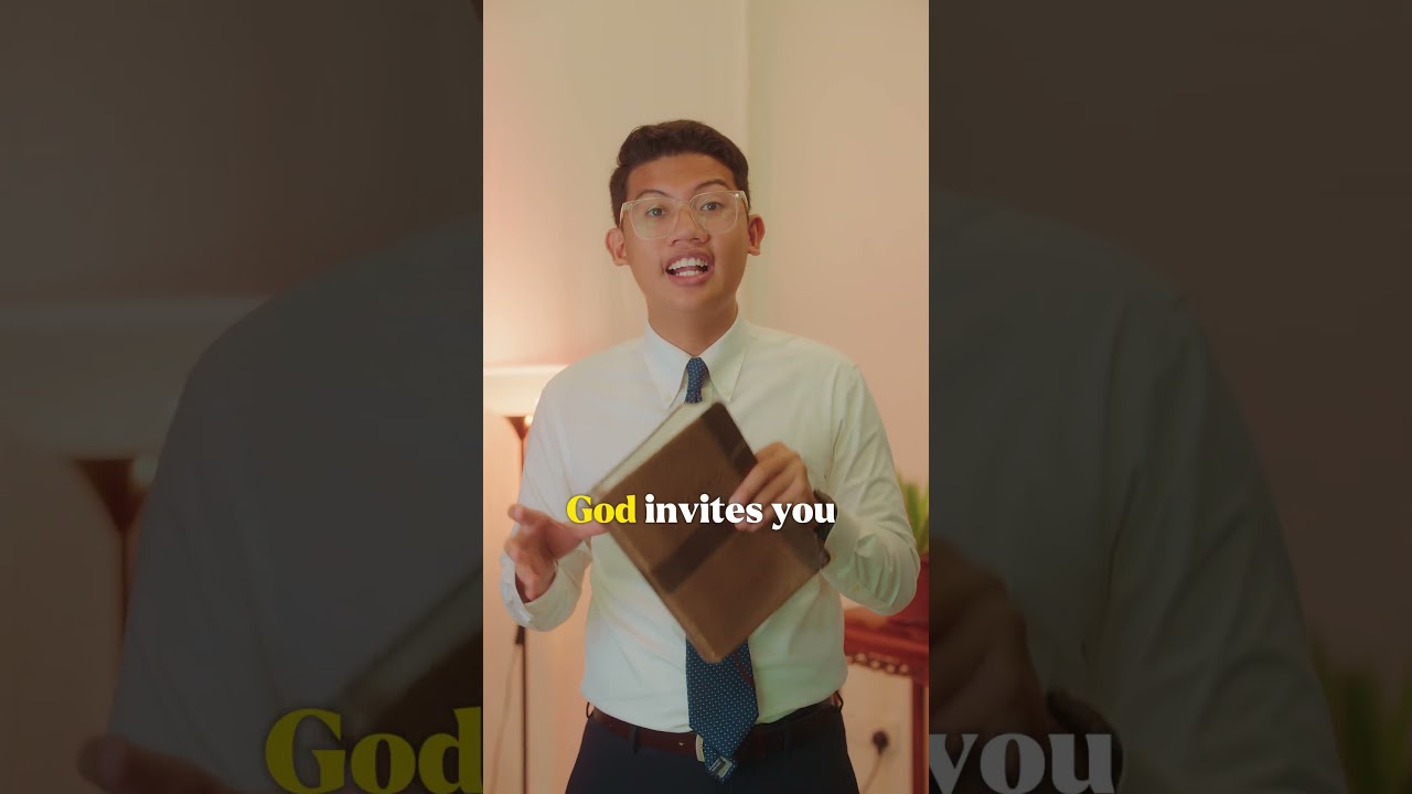 Thumbnail for the Short &ldquo;Did God change the Sabbath?&rdquo; — a young man holding a Bible, speaking to camera