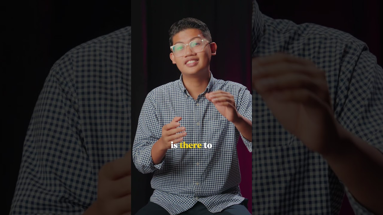 Thumbnail for the Short &ldquo;Why Did They Kill a Lamb at the Door of the Sanctuary?&rdquo; — a young man in a checked shirt speaking to camera