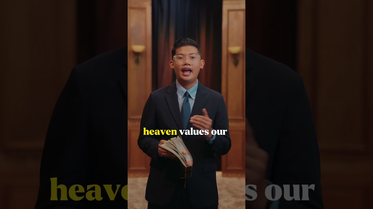 Thumbnail for the Short &ldquo;Why Your Soul Is Still Hungry (The Answer&rsquo;s in the Sanctuary)&rdquo; — a young man in a suit and tie holding an open Bible, speaking to camera