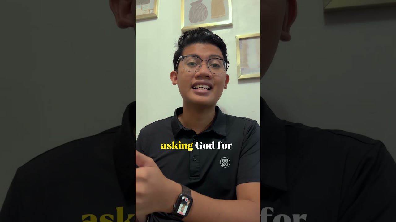 Thumbnail for the Short &ldquo;Even in the small things - give your best for God&rdquo; — a young man in a black polo shirt speaking to camera